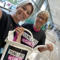 Collecting for Young Lives vs Cancer - September 2023