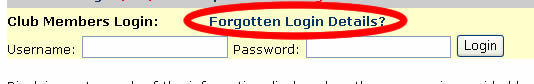 Forgotten your password?