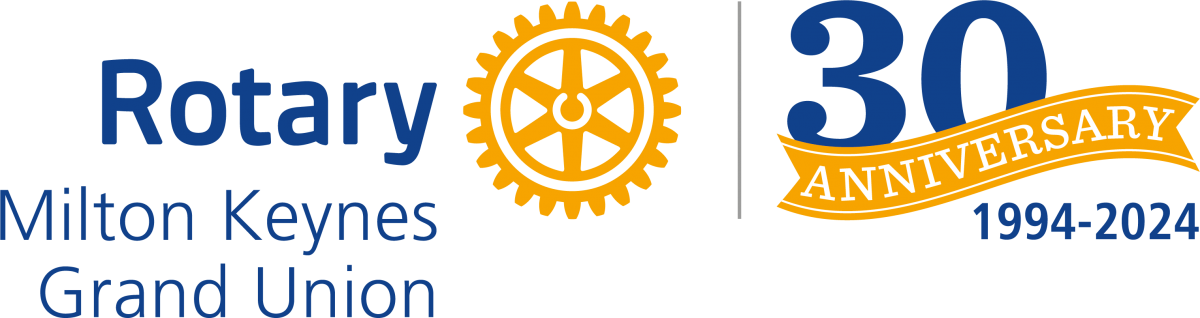 MKGU Rotary Club 30 year anniversary banner