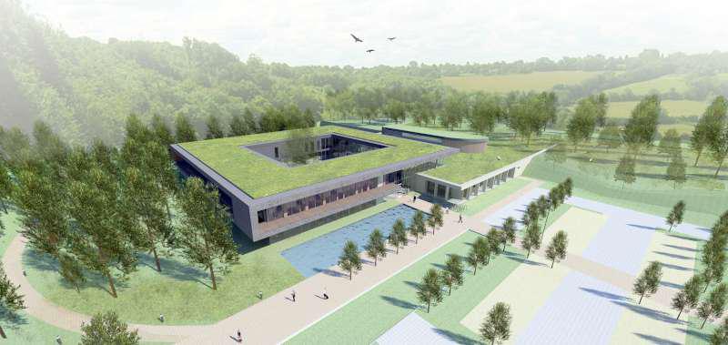 Picture of the new proposed cancer treatment facility