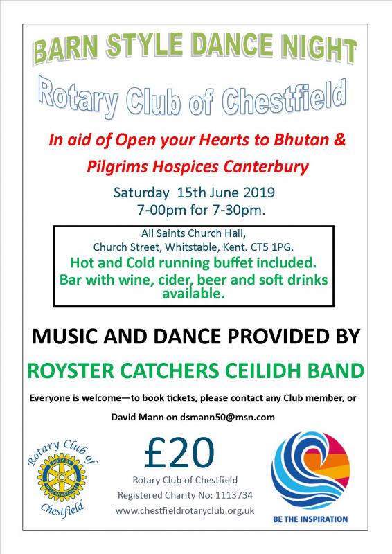 Charity Barn Style Dance Rotary Club Of Chestfield