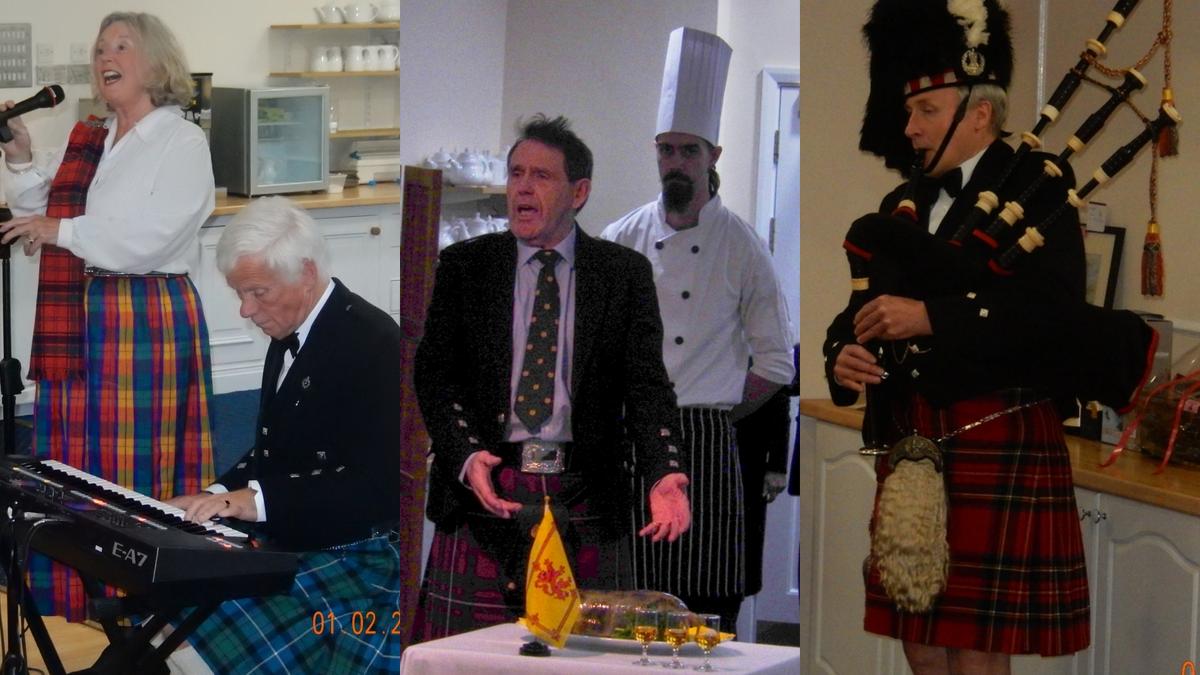 All the Scottish Burns traditions in one great evening!