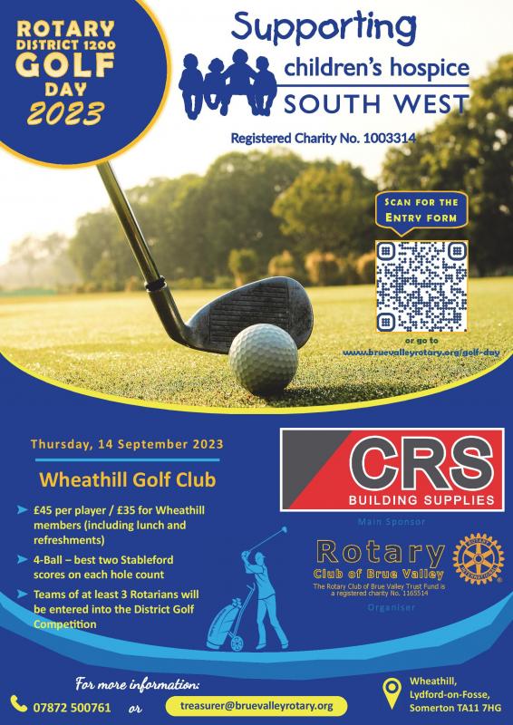 District Golf Day 14th September