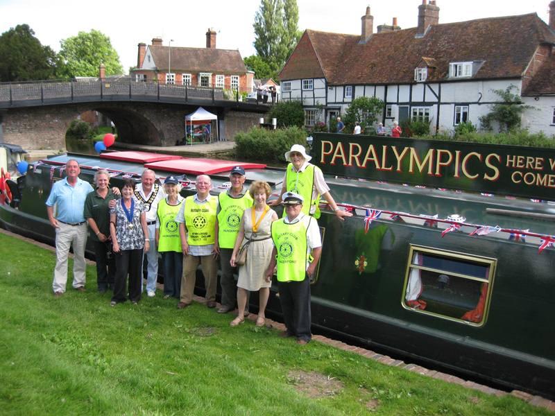 Hungerford Rotary Club helps crew
Bruce Boat “Diana” on its way to the Paralympics