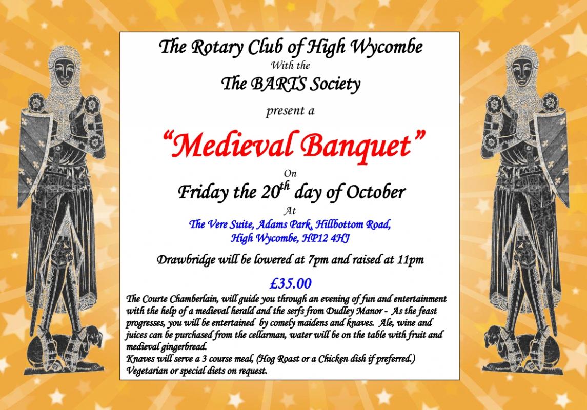 Medieval Banquet Poster