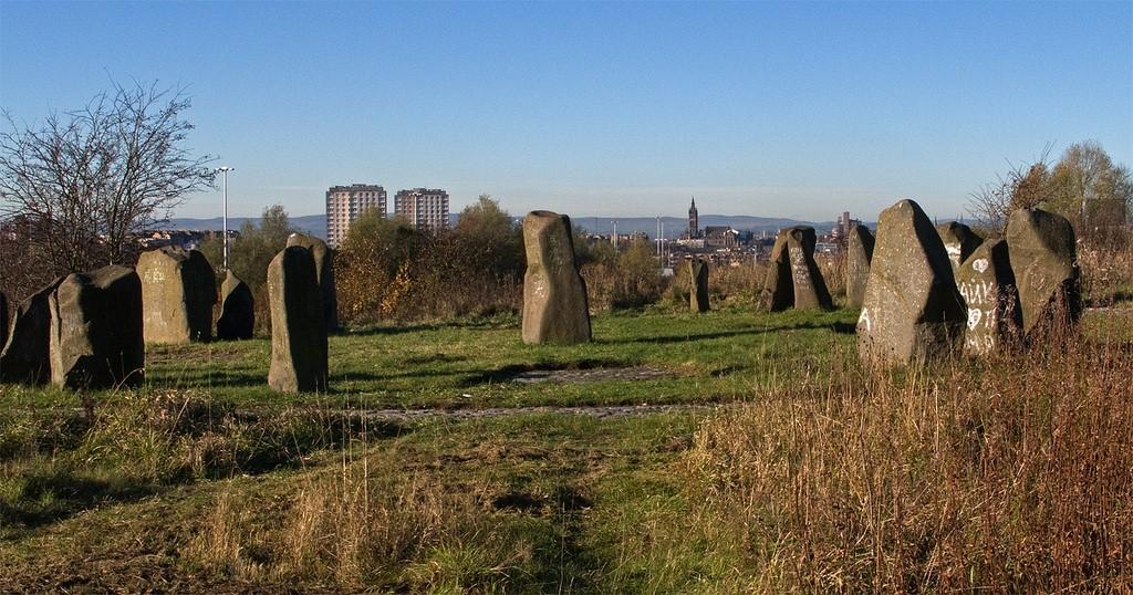 Sighthill  standing stones