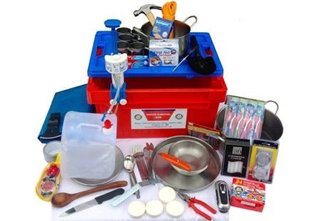 Contents of a Water Survival Box