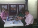 Taking blood pressures at the Horndon Feast & Fayre