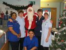 Santa visits Basildon Hospital