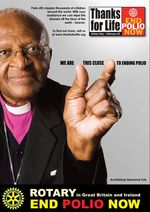 Archbishop Desmond Tutu feature advertisement for TFL