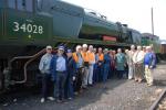 Members of Poole and Poole Bay Rotary at Swanage.