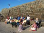 Formal Dinner - Fish and Chips on Cobo Beach!!!!