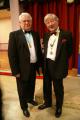 President Alan with DG Robert Strachen