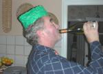  Being President can drive you to drink!