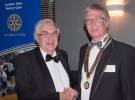 President Wilkie hands over the reins to President Alan