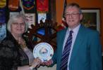 Proud winners of 2012 Citizens of the Year Award, 
Elsie Alcock and Graham Alcock.