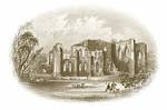 Etching of Furness Abbey