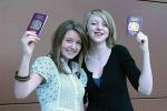 Chelsea Dickenson & Vicky Glover about to set off