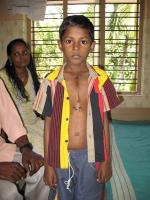  Jithin who suffered fron Conginital Heart Disease was operated on 2oth March 2009.