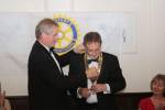 Graham Ward Immediate Past president hands over to new President David Smith