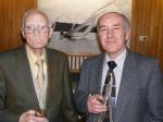 George Walsh and President Malcolm McFarlane