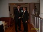 Pres.Bob with Chief Constable Graham Maxwell