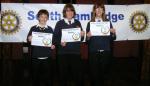 St Bedes2 team winners of the Nov 2008 club event.