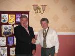 IPP Steve hands over Presidents Jewel to President Bill