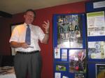 Tony Jordan describing Youth Opportunities activities