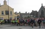 The mass start in Grove Square