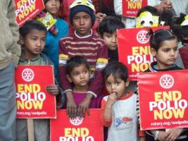 David attended this year's National Immunisation Day in India, to fight the return of Polio, and helped Rotary "Do Good In the World." Today he recounts his story...