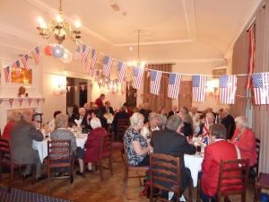 Twickenham RC hosted a American themed celebration and invited members from TuT to join them