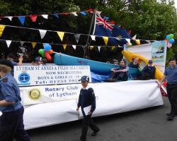 Lytham St Annes and Fylde Sea Cadets Float