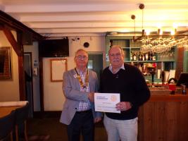Neil Forrester is inducted as a member of our Club  Tuesday 5th March 2024