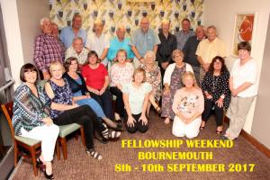 Fellowship weekend for members and partners 2017