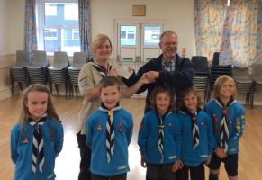 Presentation to Scouts