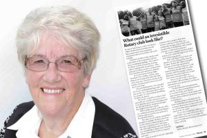 Jill Moss - Secretary Milton Keynes Rotary Club