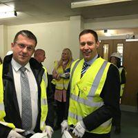 Visit to the new Wm. McIlvanney Campus, Sutherland Drive, Kilmarnock