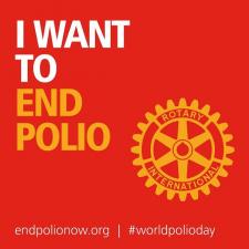 I want to end polio now