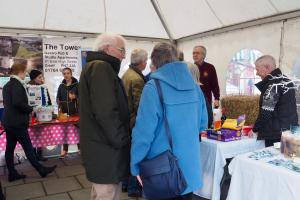 Rotary Stall at Crieff Christmas Market