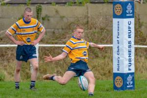Club scores try and conversion for local rugby players