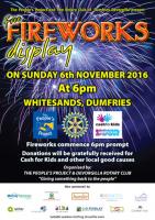 Dumfries Community Fireworks 2016
