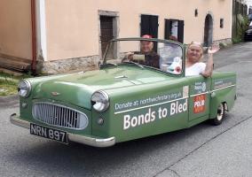 Northwich Rotarian driving 2,000 mile to Lake Bled in Slovenia and back in a 60 year old 3 wheeler to raise funds for Polio Eradication.