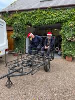 Santa has commissioned Stainborough Rotary to build a new sleigh for him. 