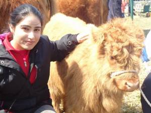 Rotaract student helps at Fife Show