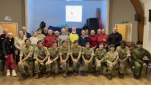 Our volunteers, from Coulsdon Manor Rotary Club and 285 Air Squadron. The event was organised by the Old Lodge Lane Baptist Church. 