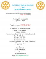 Curry Night @ Blue Spice Restaurant Ashton