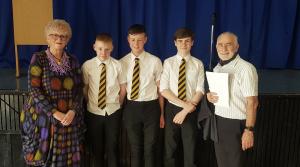 The winning team made the case for Kilsyth Foodbank. The presentation was informative, humorous and entertaining.