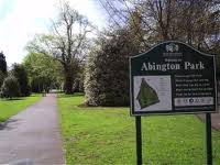 Abington Park sign