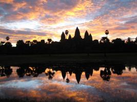 Sunrise at Angkor Watt
